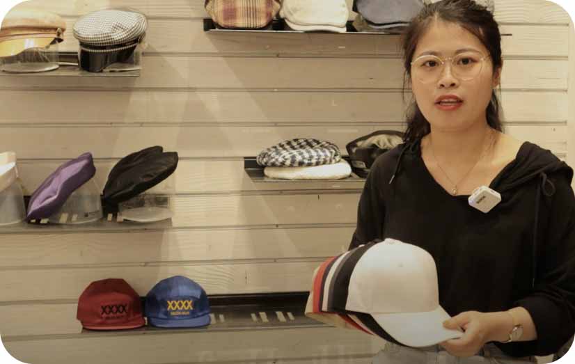 Anzeige Video von Großhandel Cord Eimer Hüte für Männer Frauen