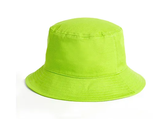 green bucket hat