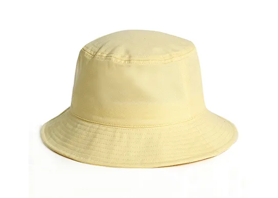 yellow bucket hat