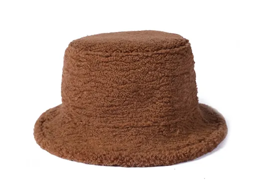 Benutzer definierte Designer Fuzzy Flauschige Eimer Hüte