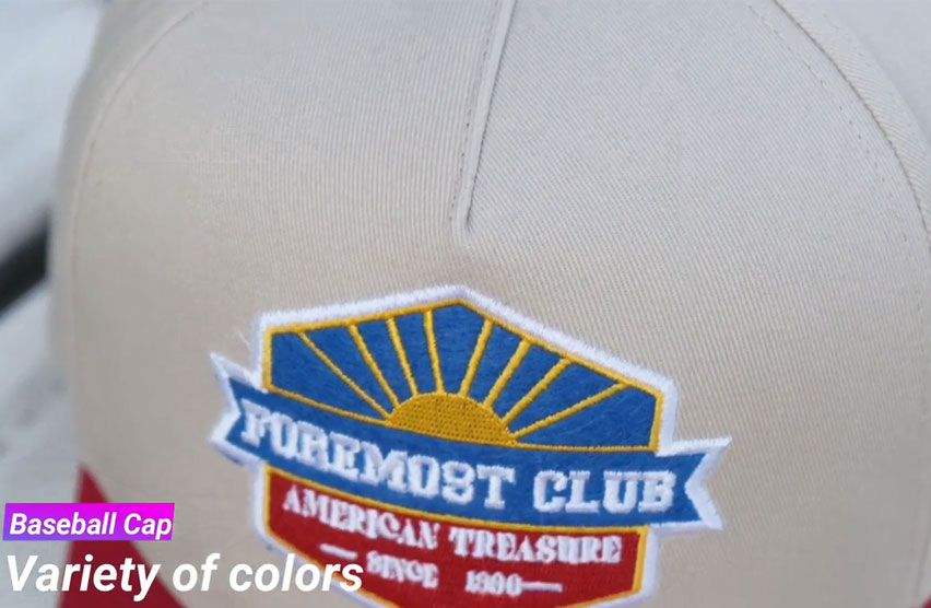 Kunden spezifisches Stickerei Logo einstellbar 5 Panel Mitte Profil Zwei Ton Sport Baseball kappen Hüte