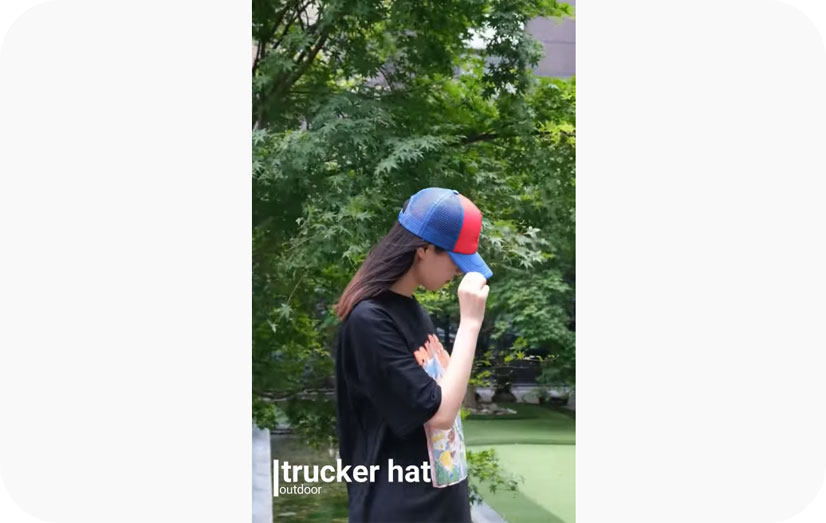 Anzeige Video von individuell bedruckten Schaum Trucker Hüte