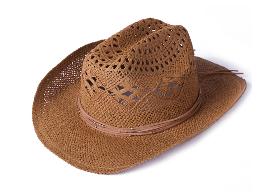 Maßge schneiderte Western Stroh Cowboy Hüte