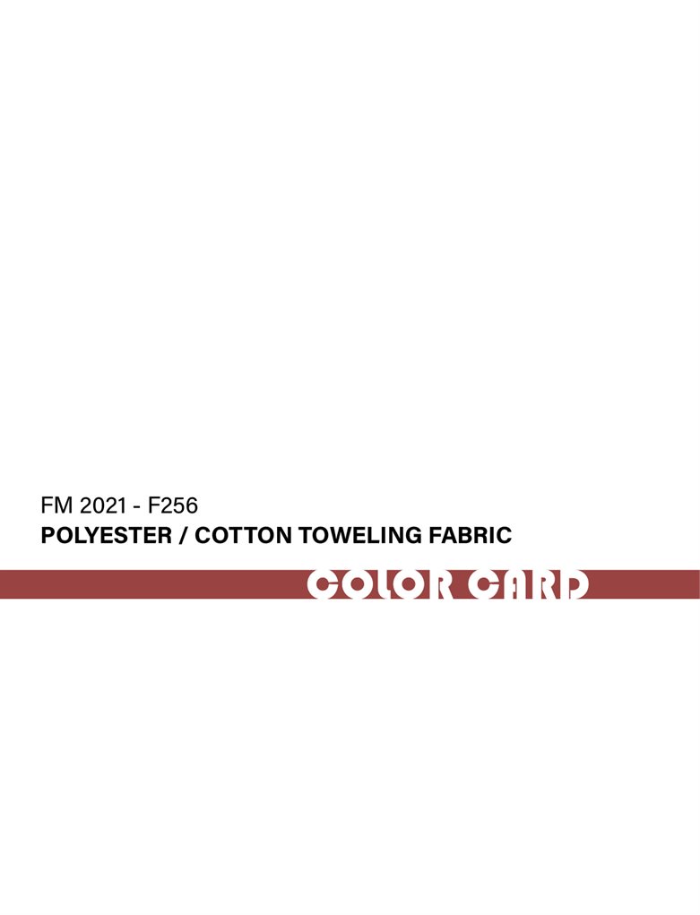 FM2021-F256 Polyester-Baumwoll-Handtuch