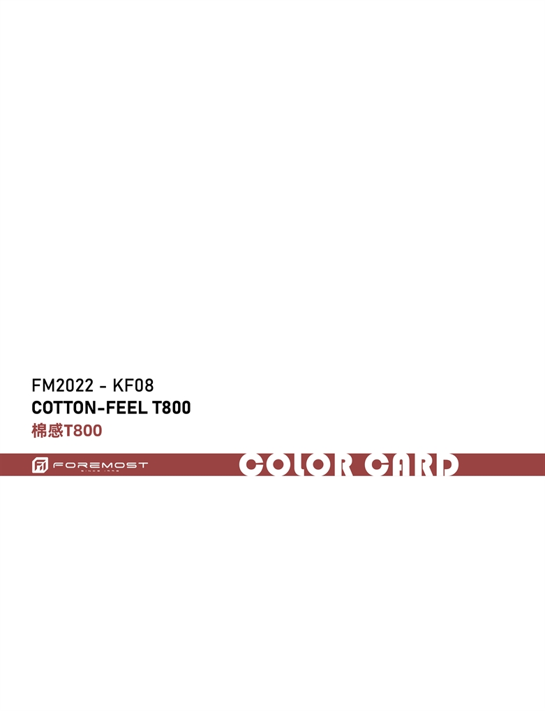 FM2022-KF08 Baumwoll gefühl T800